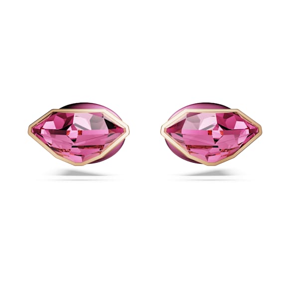 Lucent Ohrstecker, Pavé, Spike, Rosa, Metallmix - Swarovski, 5680712