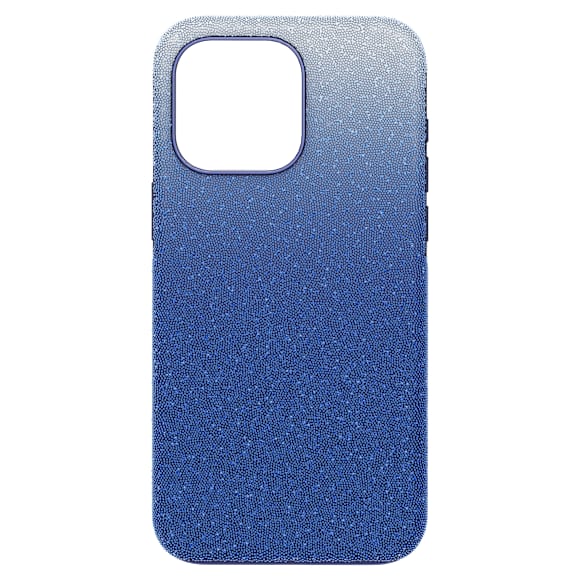 High smartphone case, Color gradient, iPhone® 15 Pro Max, Blue - Swarovski, 5680852