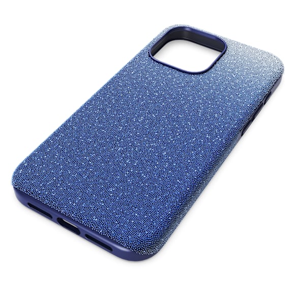 High smartphone case, Color gradient, iPhone® 15 Pro Max, Blue - Swarovski, 5680852