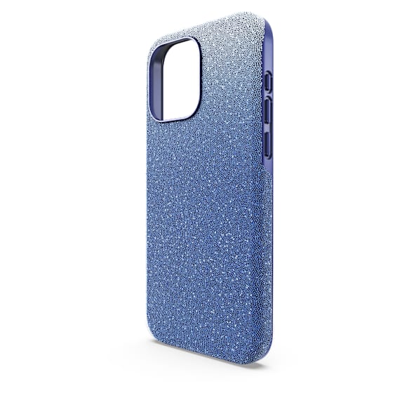 High smartphone case, Color gradient, iPhone® 15 Pro Max, Blue - Swarovski, 5680852