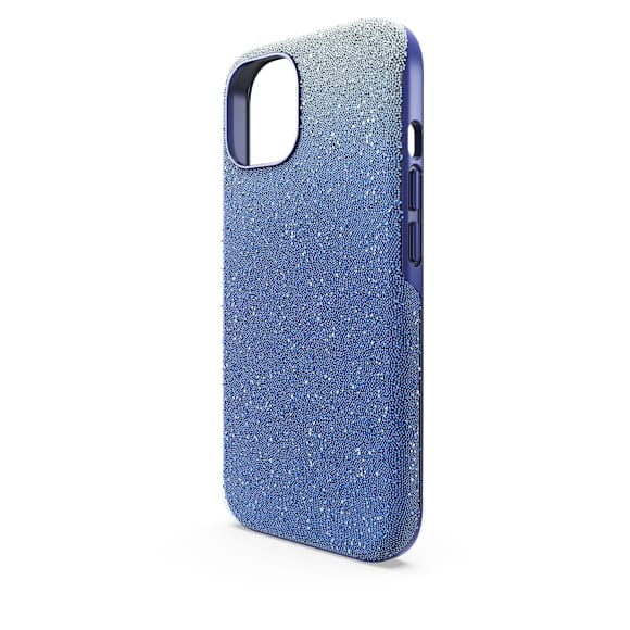 High smartphone case, Color gradient, iPhone® 15, Blue - Swarovski, 5680853