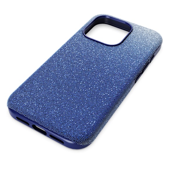 Pouzdro na chytrý telefon High, Barevný přechod, iPhone® 15 Pro, Modrá - Swarovski, 5680854