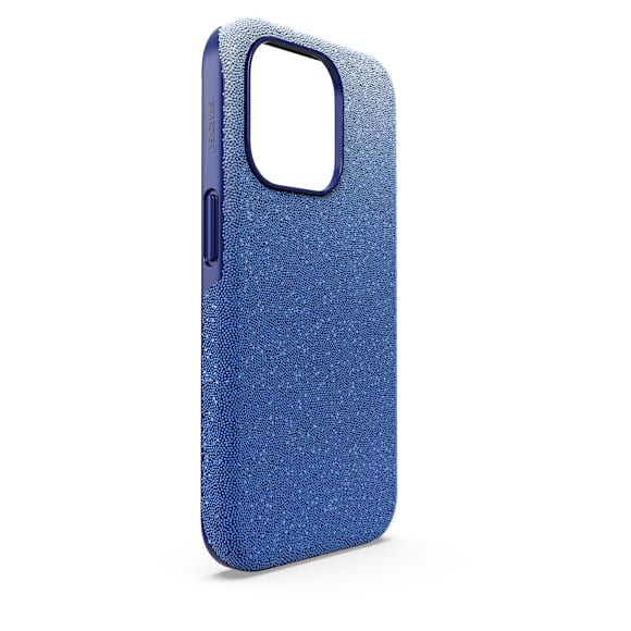 Pouzdro na chytrý telefon High, Barevný přechod, iPhone® 15 Pro, Modrá - Swarovski, 5680854