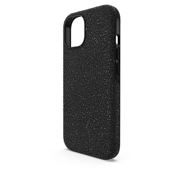 High smartphone case, iPhone® 15, Black - Swarovski, 5680859