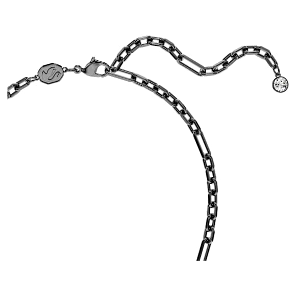 Dragon & Phoenix pendant, Dragon’s claw, Black, Ruthenium plated - Swarovski, 5681060