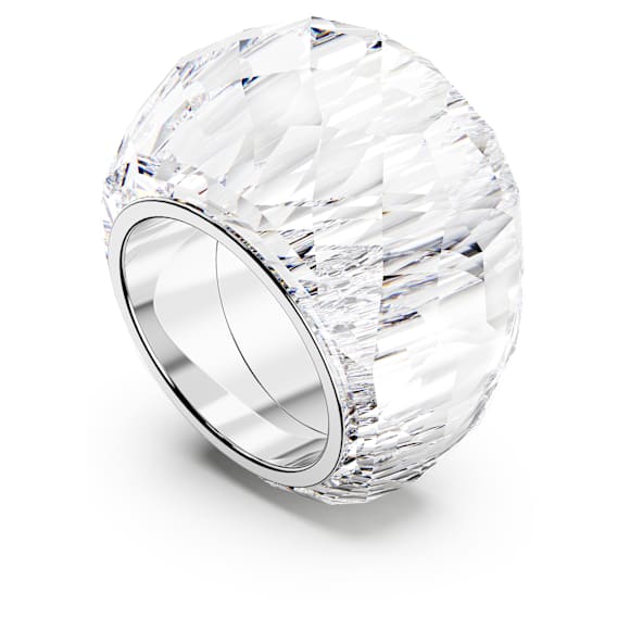Anillo de cóctel Lucent, Blanco - Swarovski, 5681534