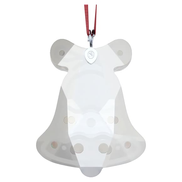 Holiday Cheers Gingerbread Bell Ornament - Swarovski, 5681580