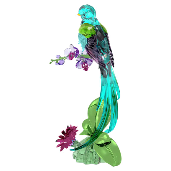 Idyllia Quetzal și orhidee - Swarovski, 5682123