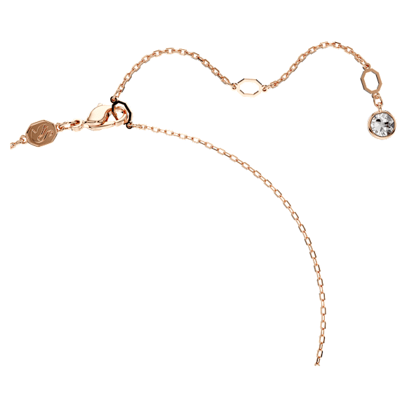 Hyperbola Set, Unendlichkeit, Weiß, Roségold-Legierungsschicht - Swarovski, 5682483