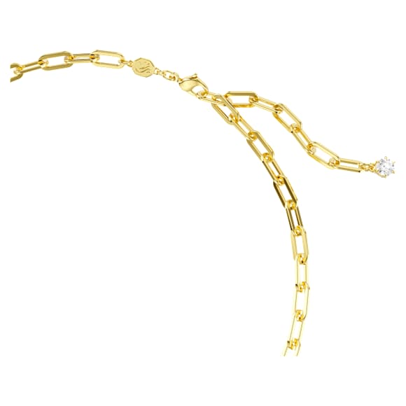 Collier Constella, Blanc, Doré à l’or 18 carats (750/1000) - Swarovski, 5683354