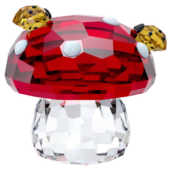 Idyllia Mushroom and Ladybugs - Swarovski, 5683436