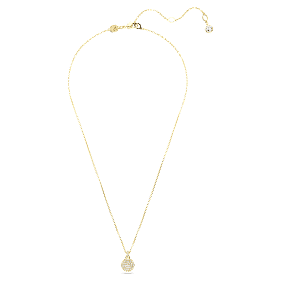 Sublima 鏈墜, 白色, 鍍金（金色飾面） - Swarovski, 5683443