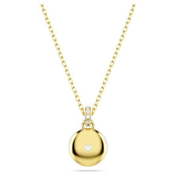 Meteora pendant, White, Gold-tone plated - Swarovski, 5683443