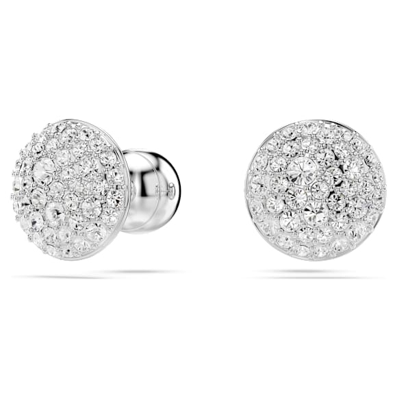 Sada Sublima, Bílá, Pokoveno rhodiem - Swarovski, 5683445