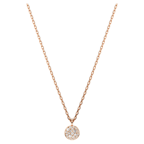 Sublima többrétegű medál, Fehér, 18 kt-os rózsaarany bevonat - Swarovski, 5683449
