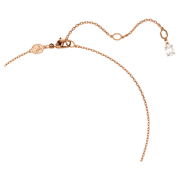Idyllia 套装, 心形, 粉红色, 玫瑰金色饰面 - Swarovski, 5683574