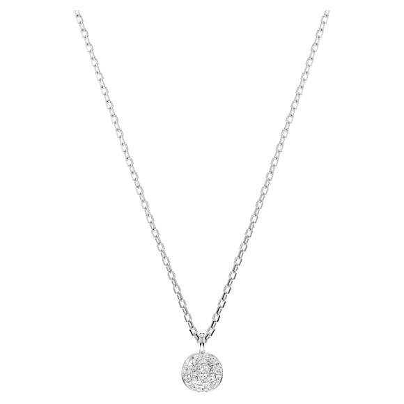Pandantiv multiplu Meteora, Alb, Placat cu rodiu - Swarovski, 5684244