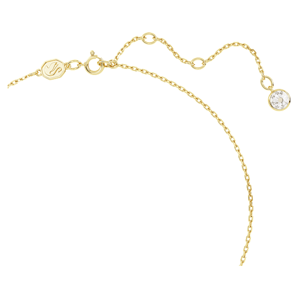 Chroma Set, Herz, Rot, 18K Goldbeschichtet - Swarovski, 5684506