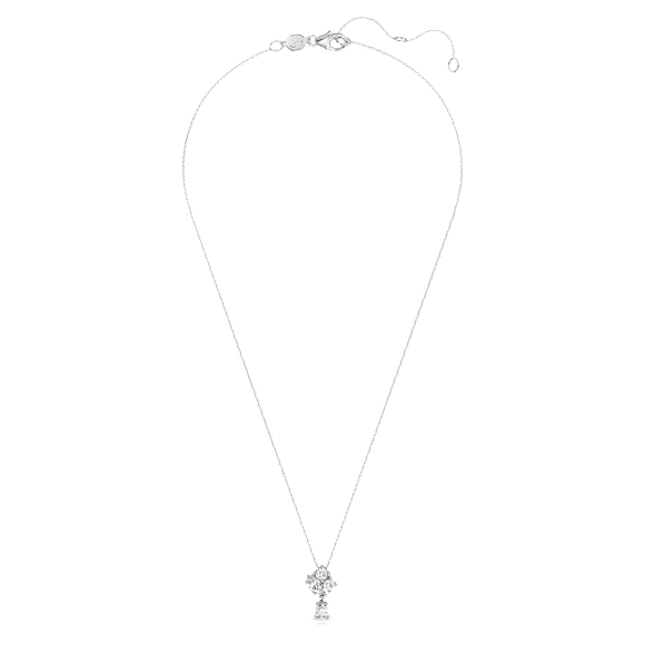 Galaxy pendant, Lab-grown diamonds 1 ct tw, Round shape, 14K white gold - Swarovski, 5684751