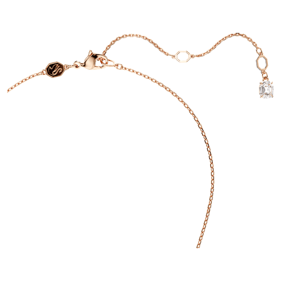 Set Mesmera, Tăieturi mixte, Alb, Placat cu nuanță roz-aurie - Swarovski, 5684779