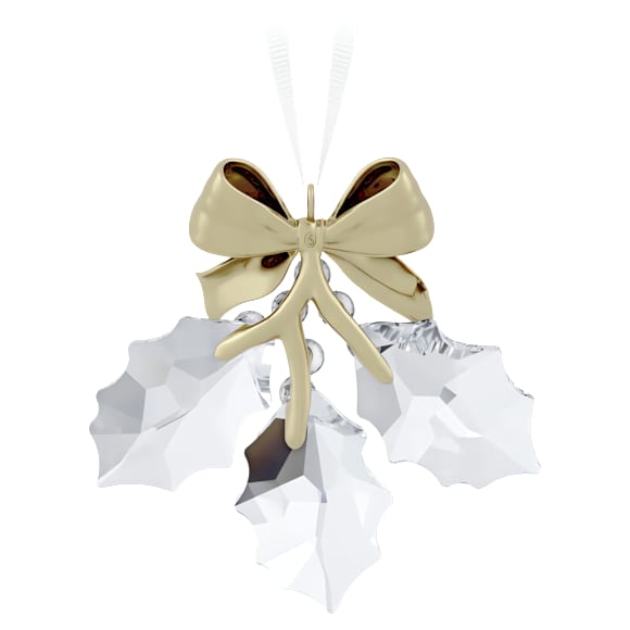 Holiday Magic Holly Leaves Ornament - Swarovski, 5685701