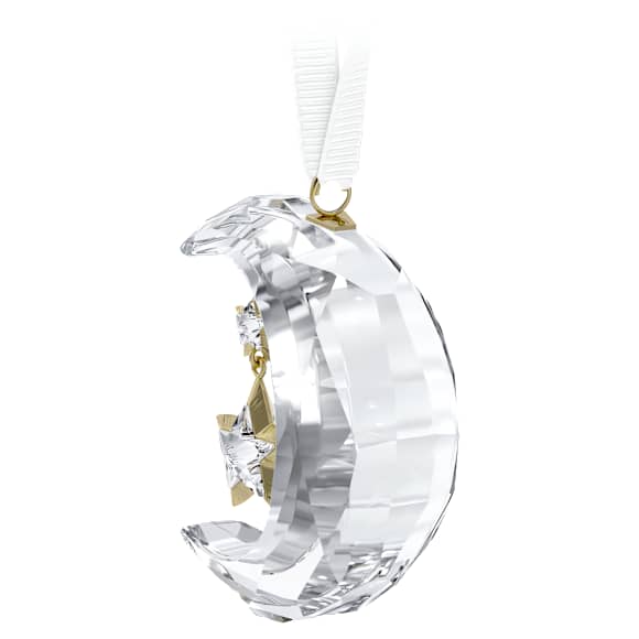 Holiday Magic Moon Ornament - Swarovski, 5686616