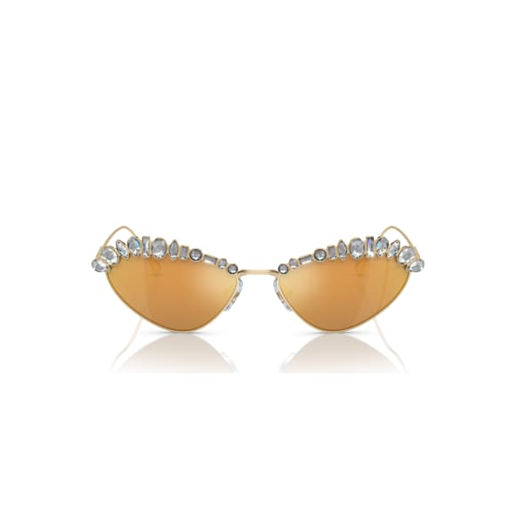 선글라스, 스테이트먼트, 캣 아이 쉐입, SK7009, 골드 톤 - Swarovski, 5686669