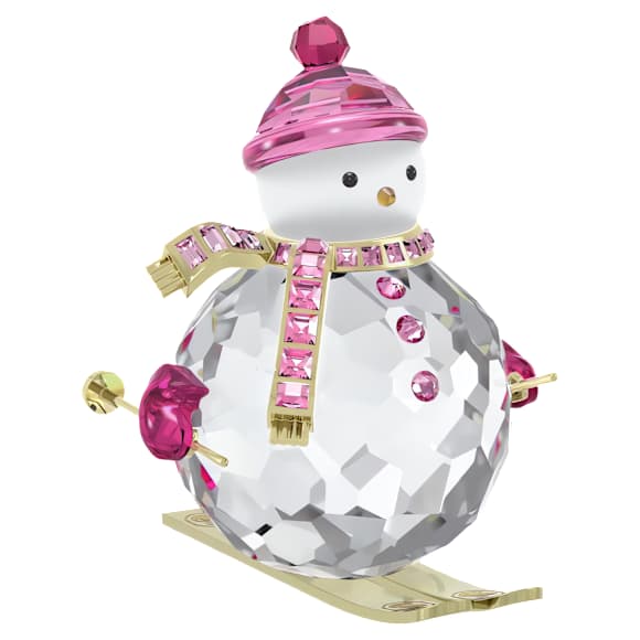 Holiday Cheers dulcis スノーマン ピンク | Swarovski