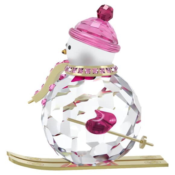 Holiday Cheers Boneco de neve dulcis, Cor-de-rosa - Swarovski, 5687121