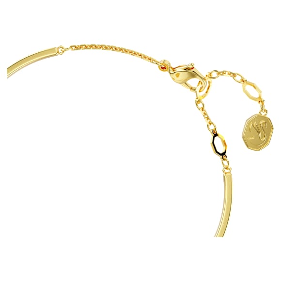 Bracelete Idyllia, Coração, Rosa, Lacado a dourado - Swarovski, 5687258