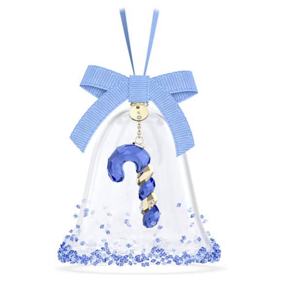 Holiday Cheers Dulcis Bell Ornament, Blue - Swarovski, 5688314