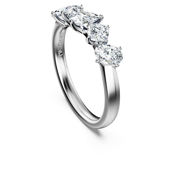 Anello Galaxy, Diamanti creati in laboratorio 1 ct tw, Forme miste, Oro bianco 18 K - Swarovski, 5688850
