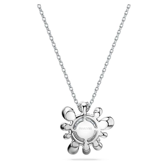 Galaxy pendant, Lab-grown diamonds 2 ct tw, Round shape, 18K white gold - Swarovski, 5688868