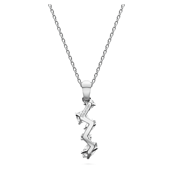 Galaxy pendant, Lab-grown diamonds 0.9 ct tw, Mixed shapes, 18K white gold - Swarovski, 5688869