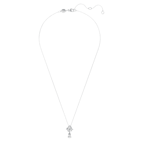 Galaxy pendant, Lab-grown diamonds 1 ct tw, Mixed shapes, 18K white gold - Swarovski, 5688870