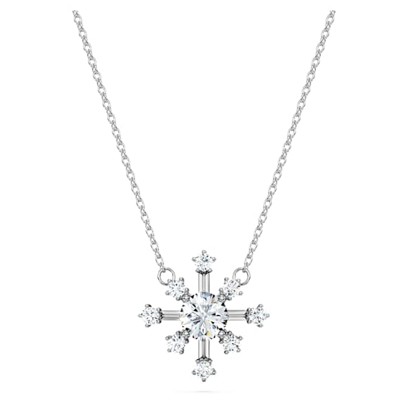 Galaxy pendant, Lab-grown diamonds 0.5 ct tw, Round shape, 18K white gold - Swarovski, 5688871