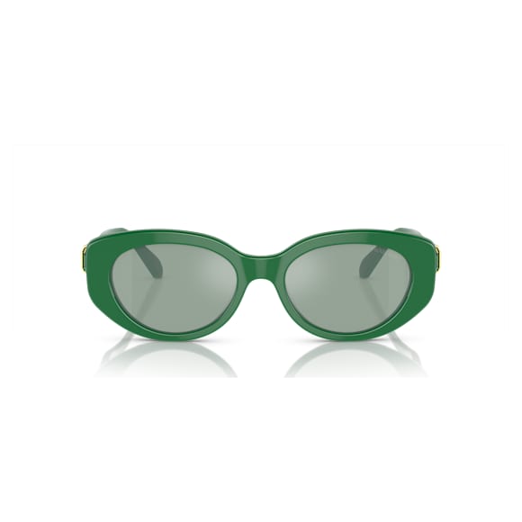 Sunglasses, Oval shape, SK6002, Green - Swarovski, 5689576