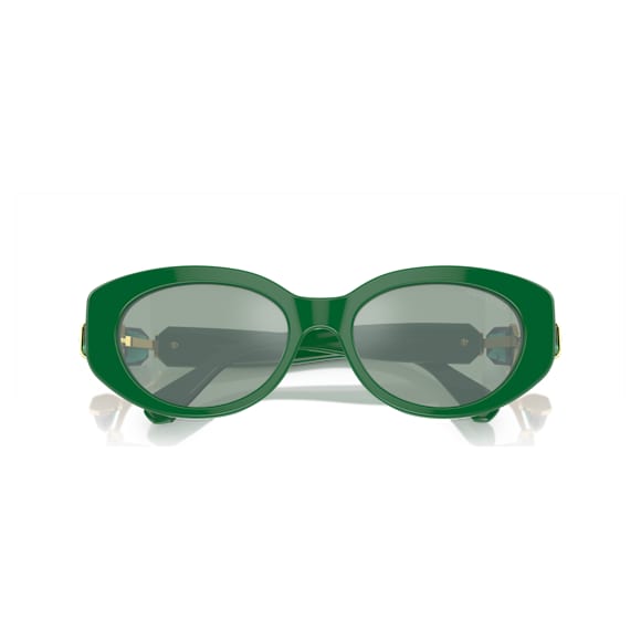 Sunglasses, Oval shape, SK6002, Green - Swarovski, 5689576