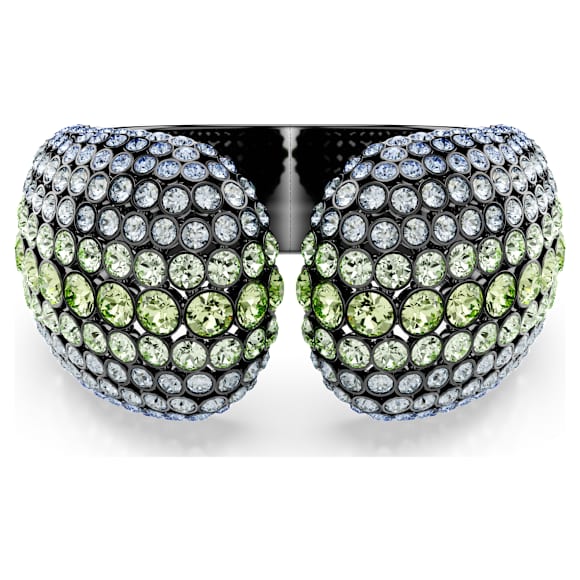 Sublima Armreif, Rundschliff, Mehrfarbig, Rutheniert - Swarovski, 5689593