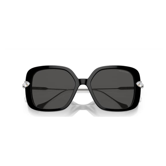 Occhiali da sole, Oversize, Forma quadrata, SK6011, Neri - Swarovski, 5689797