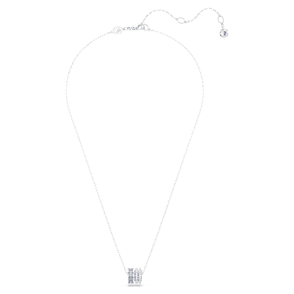 Connexus hanger, Verschillende slijpvormen, `Love is around`, Blauw, Rodium toplaag - Swarovski, 5690042