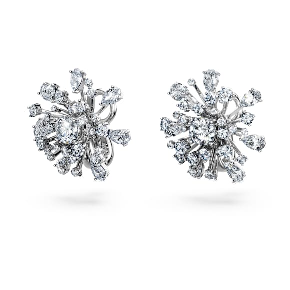 Galaxy Ohrstecker, Im Labor gezüchtete Diamanten 5,5 ct tw, Verschiedene Formen, 18K Weißgold - Swarovski, 5690409