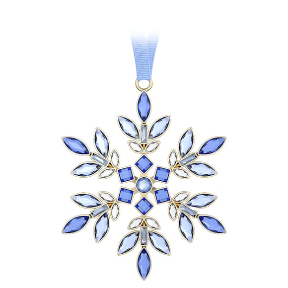 Gema Holiday Ornament, Blue - Swarovski, 5691042
