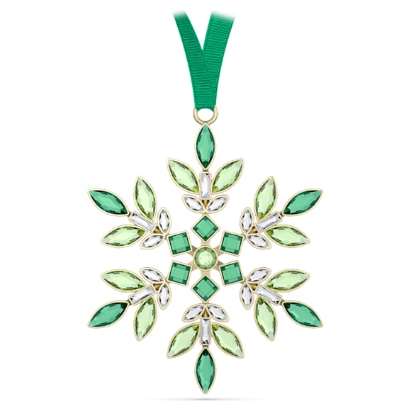 Gema Holiday Ornament, Green - Swarovski, 5691044