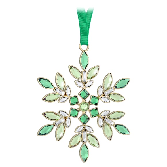 Gema Holiday Ornament, Green - Swarovski, 5691044
