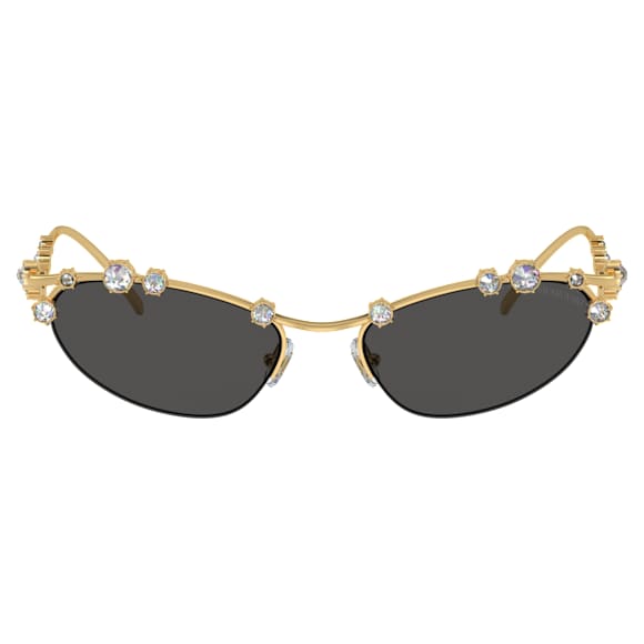 Sunglasses, Cat-eye shape, SKU001, Gray - Swarovski, 5691640