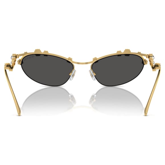 Sunglasses, Cat-eye shape, SKU001, Gray - Swarovski, 5691640