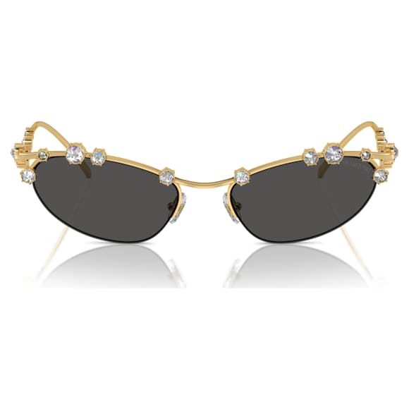 Sunglasses, Cat-eye shape, SKU001, Gray - Swarovski, 5691640