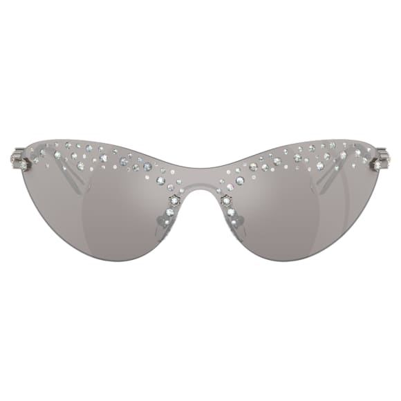 Sunglasses, Mask, Silver tone - Swarovski, 5691643