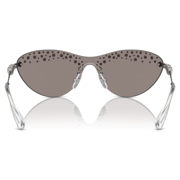 Sunglasses, Mask, Silver tone - Swarovski, 5691643